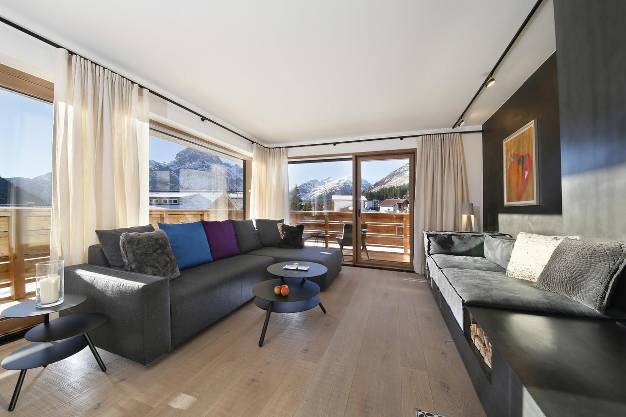 Chalet Hohe Welt - Luxury Apartments Lech Extérieur photo