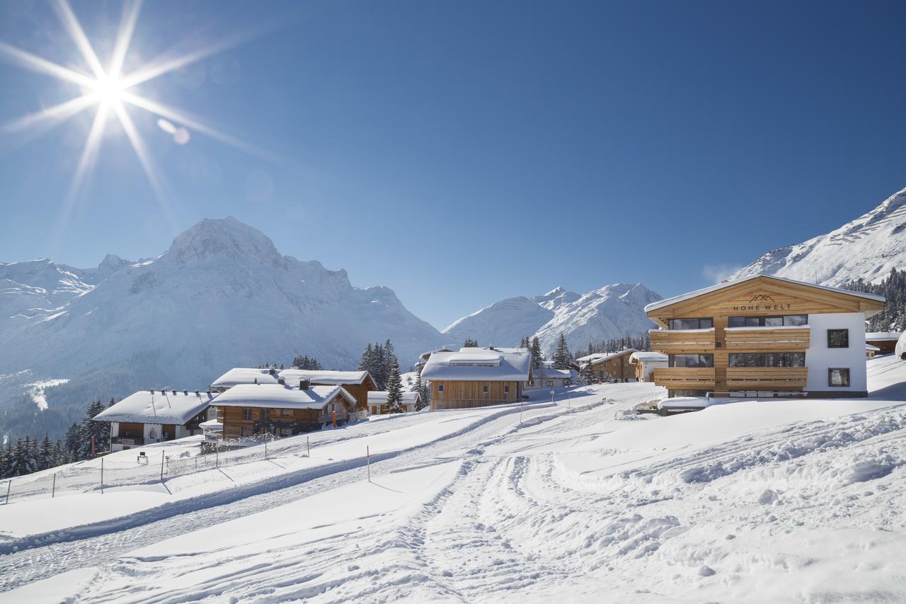 Chalet Hohe Welt - Luxury Apartments Lech Extérieur photo